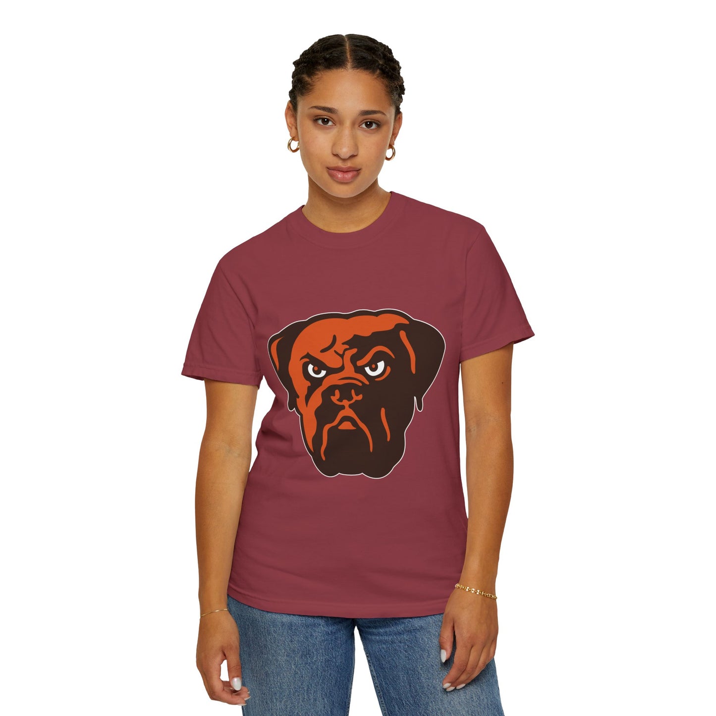 Cleveland Browns Collectibles Garment-Dyed T-Shirt – Premium Cotton Tee for Customization