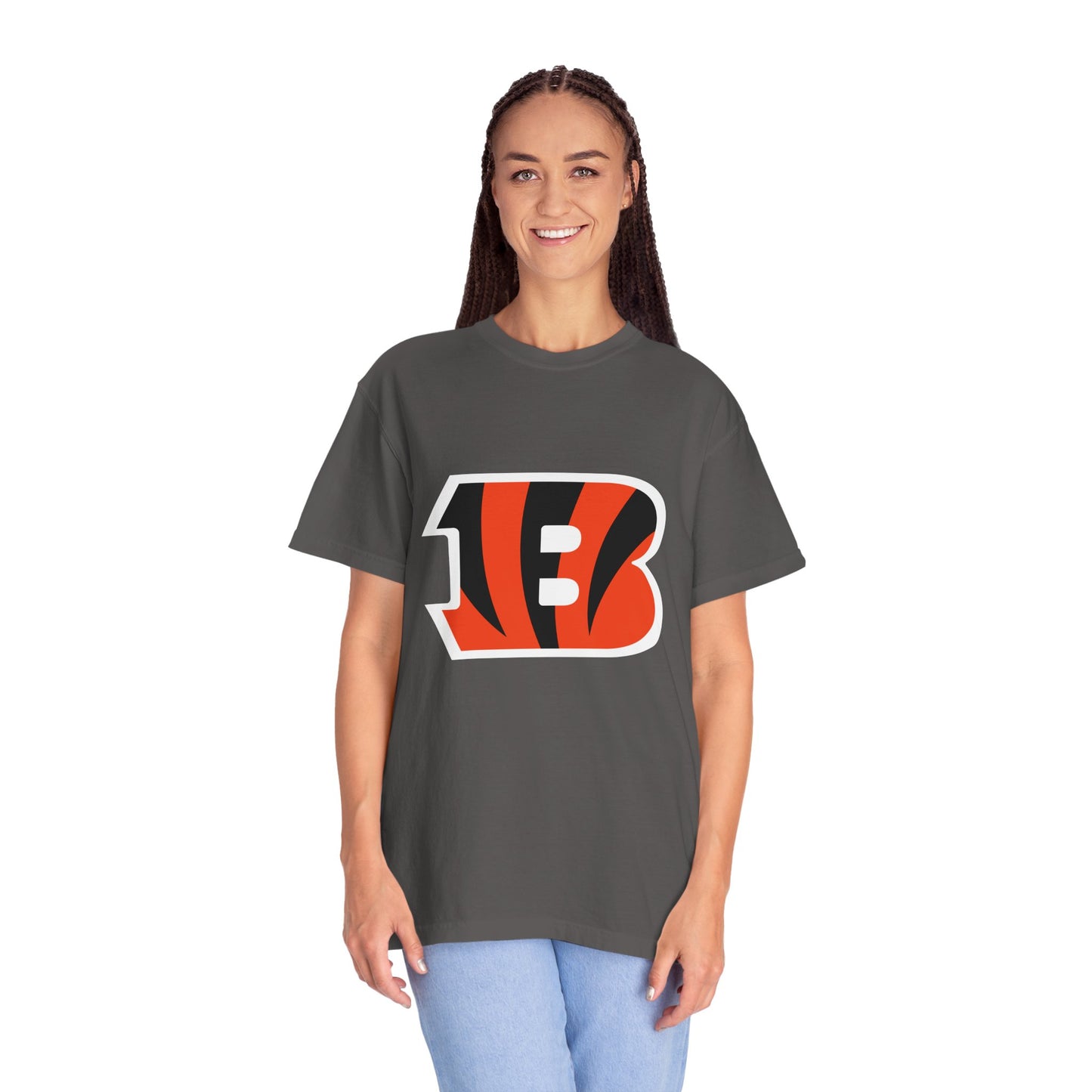 Cincinnati Bengals NFL Garment-Dyed T-Shirt – Premium Cotton Tee for Customization