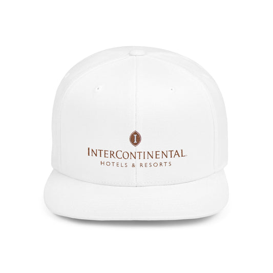 Intercontinental Hotel & Resorts Flat Bill Snapback – Lightweight, Custom Fit, Premium Quality