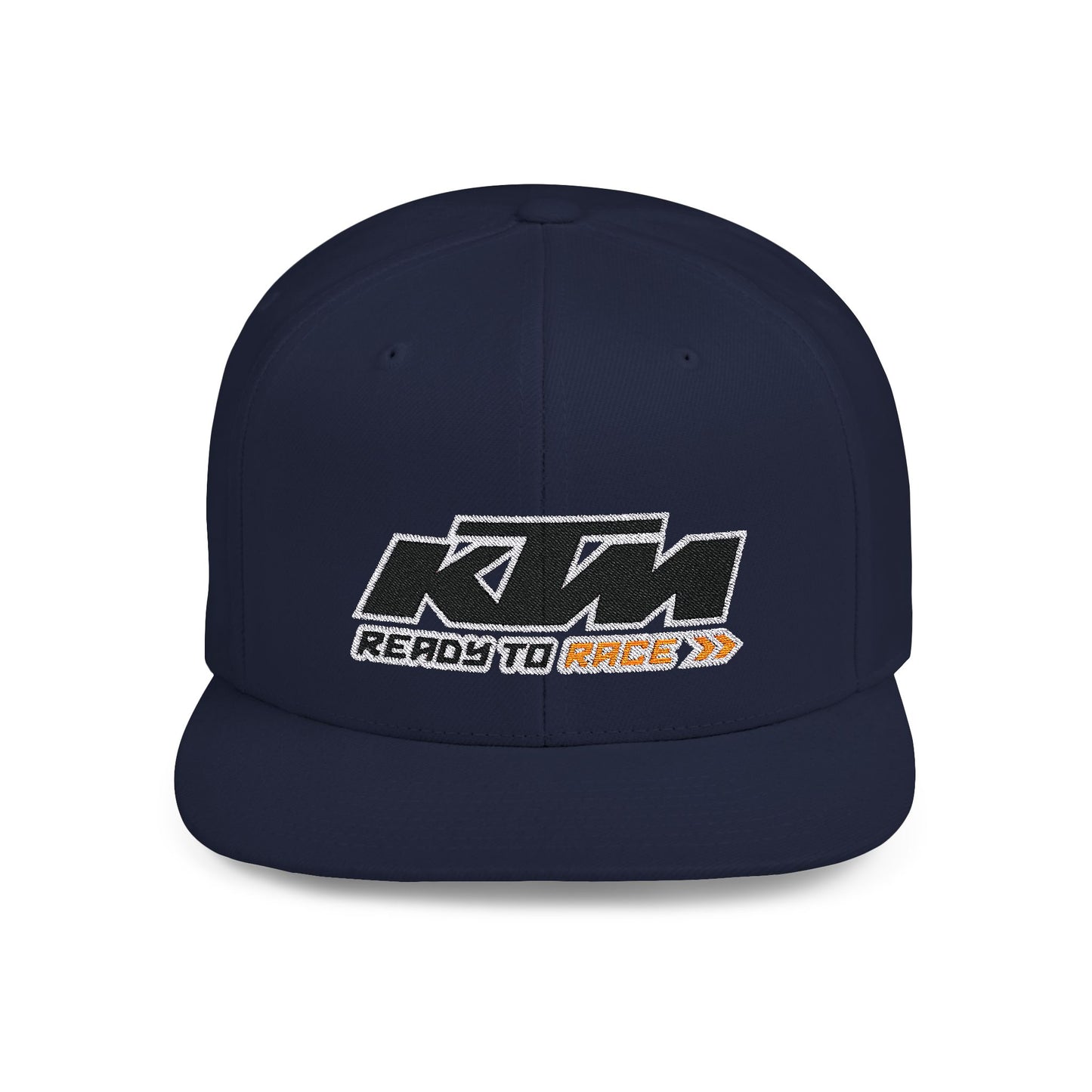 KTM Ready to Race Flat Bill Snapback – Lightweight, Custom Fit, Premium Quality