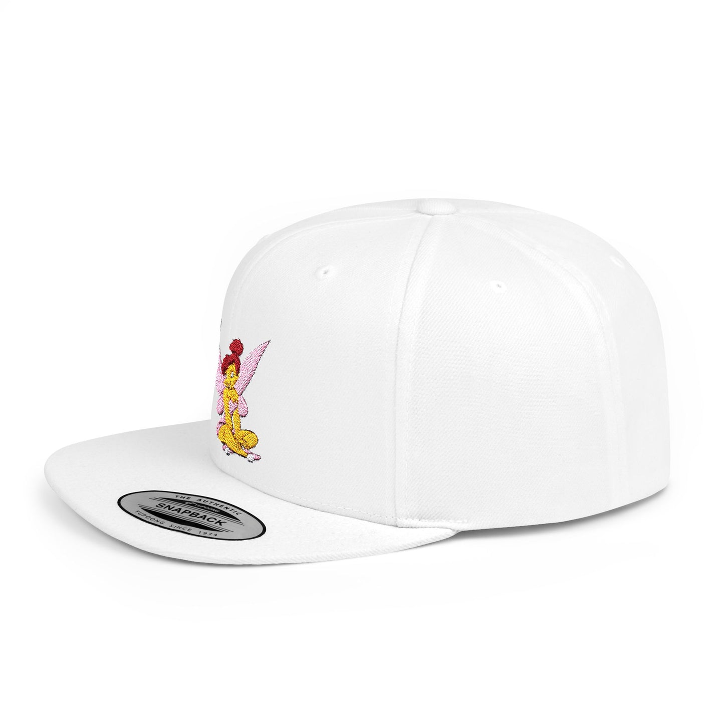 Tinker Bell Disney Magic Flat Bill Snapback – Lightweight, Custom Fit, Premium Quality