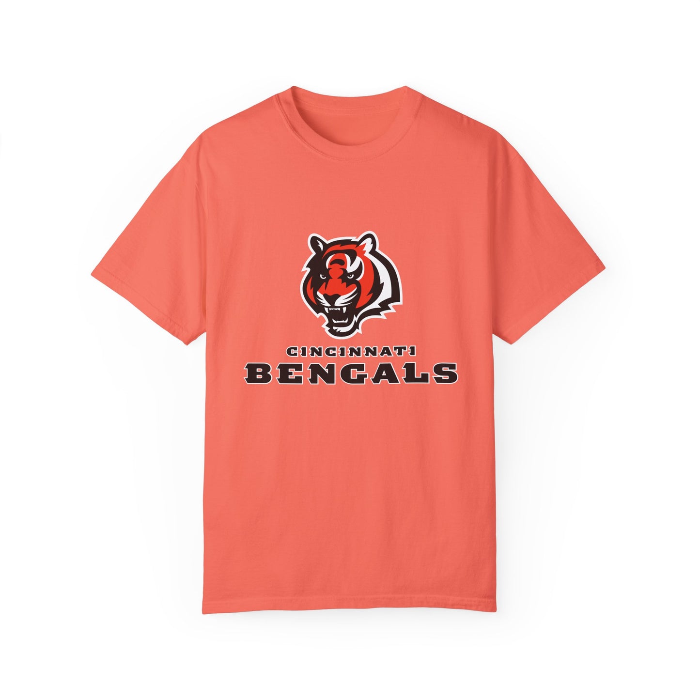 Cincinnati Bengals Gear Garment-Dyed T-Shirt – Premium Cotton Tee for Customization