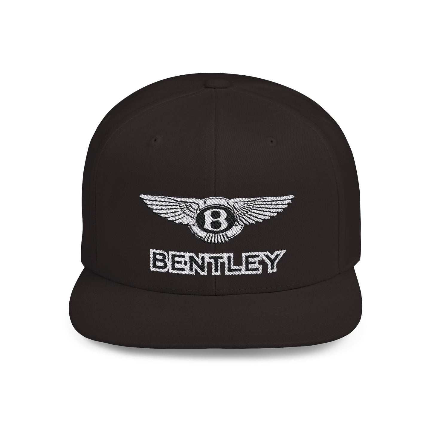 Bentley Flat Bill Snapback – Lightweight, Custom Fit, Premium Quality