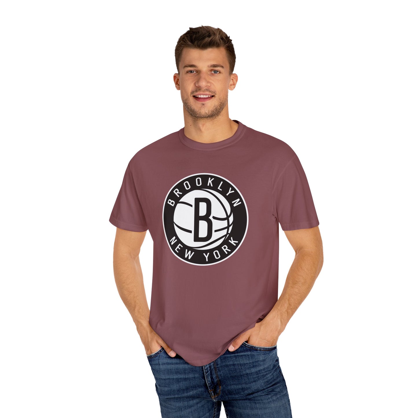 Brooklyn Nets Game Day Gear Garment-Dyed T-Shirt – Premium Cotton Tee for Customization