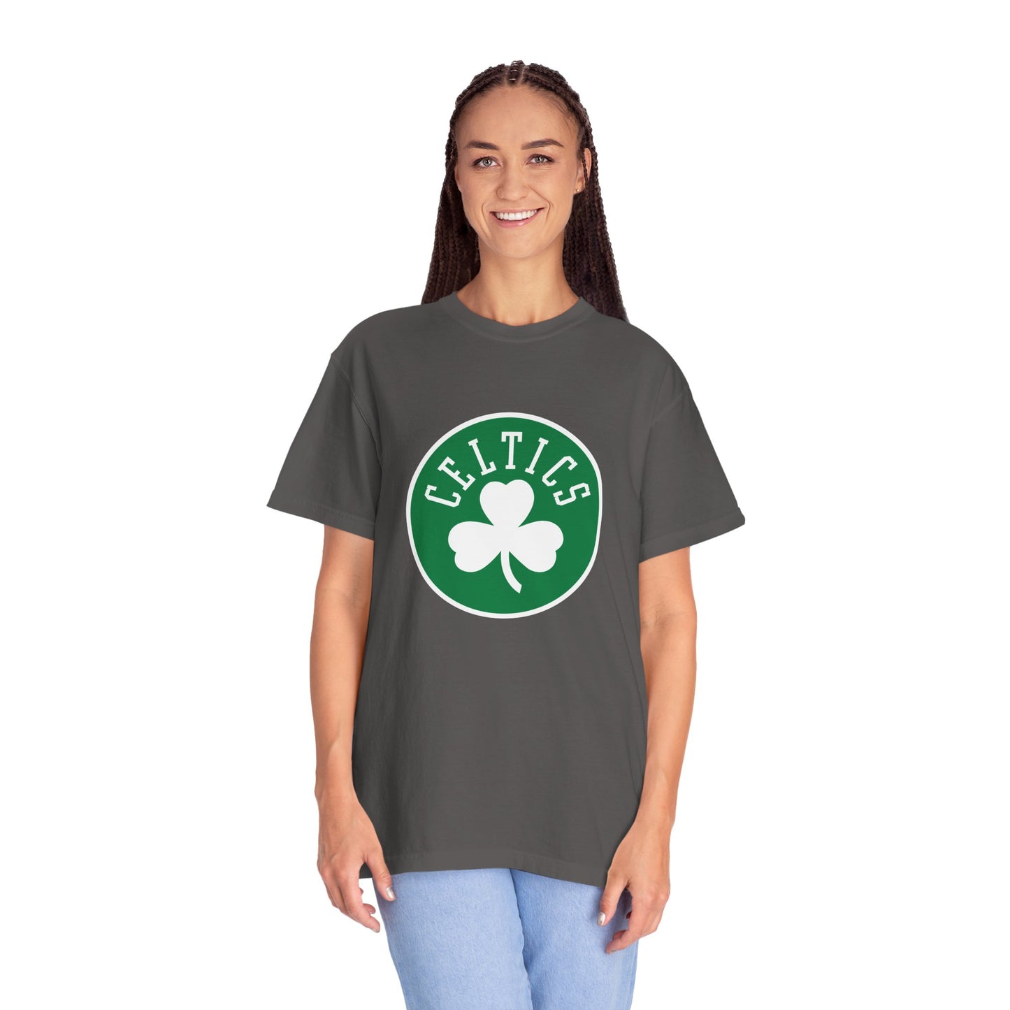 Boston Celtics Hoop Lifestyle Garment-Dyed T-Shirt – Premium Cotton Tee for Customization