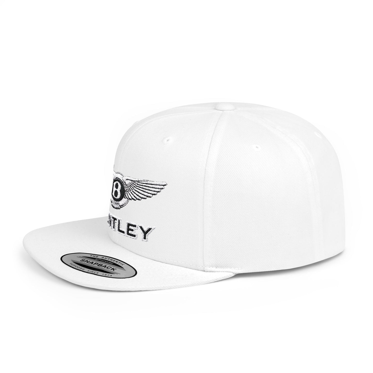 Bentley Flat Bill Snapback – Lightweight, Custom Fit, Premium Quality