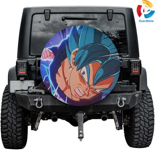 Dragon Ball Sparking Zero Video Game Spare Tire Cover – Premium Waterproof UV-Resistant Protector