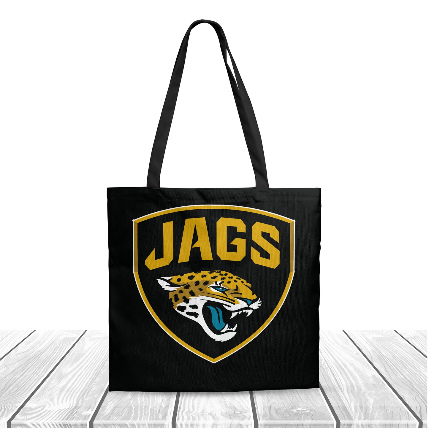 Jacksonville Jaguars NFL Polyester Canvas Tote Bag – Durable and Stylish