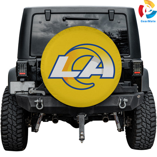 Los Angeles Rams NFL Gear Spare Tire Cover – Premium Waterproof UV-Resistant Protector