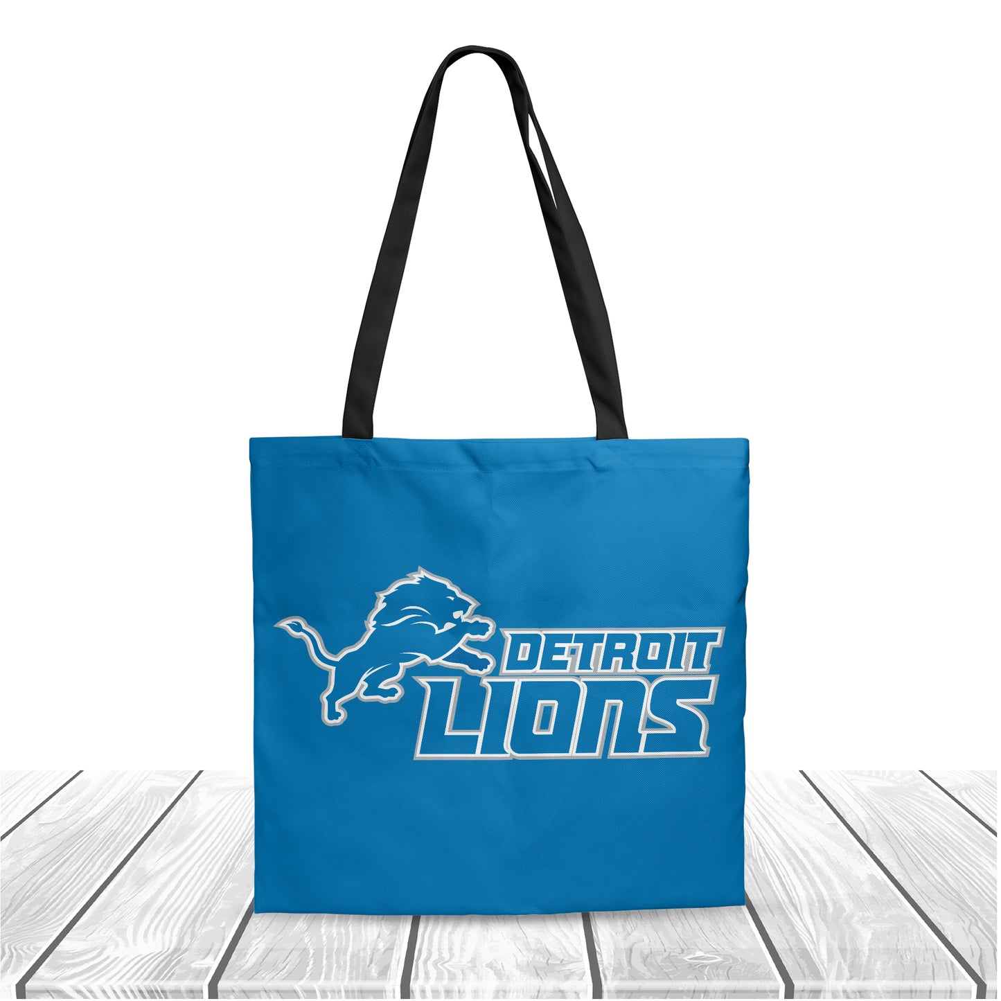 Detroit Lions Polyester Canvas Tote Bag – Durable and Stylish