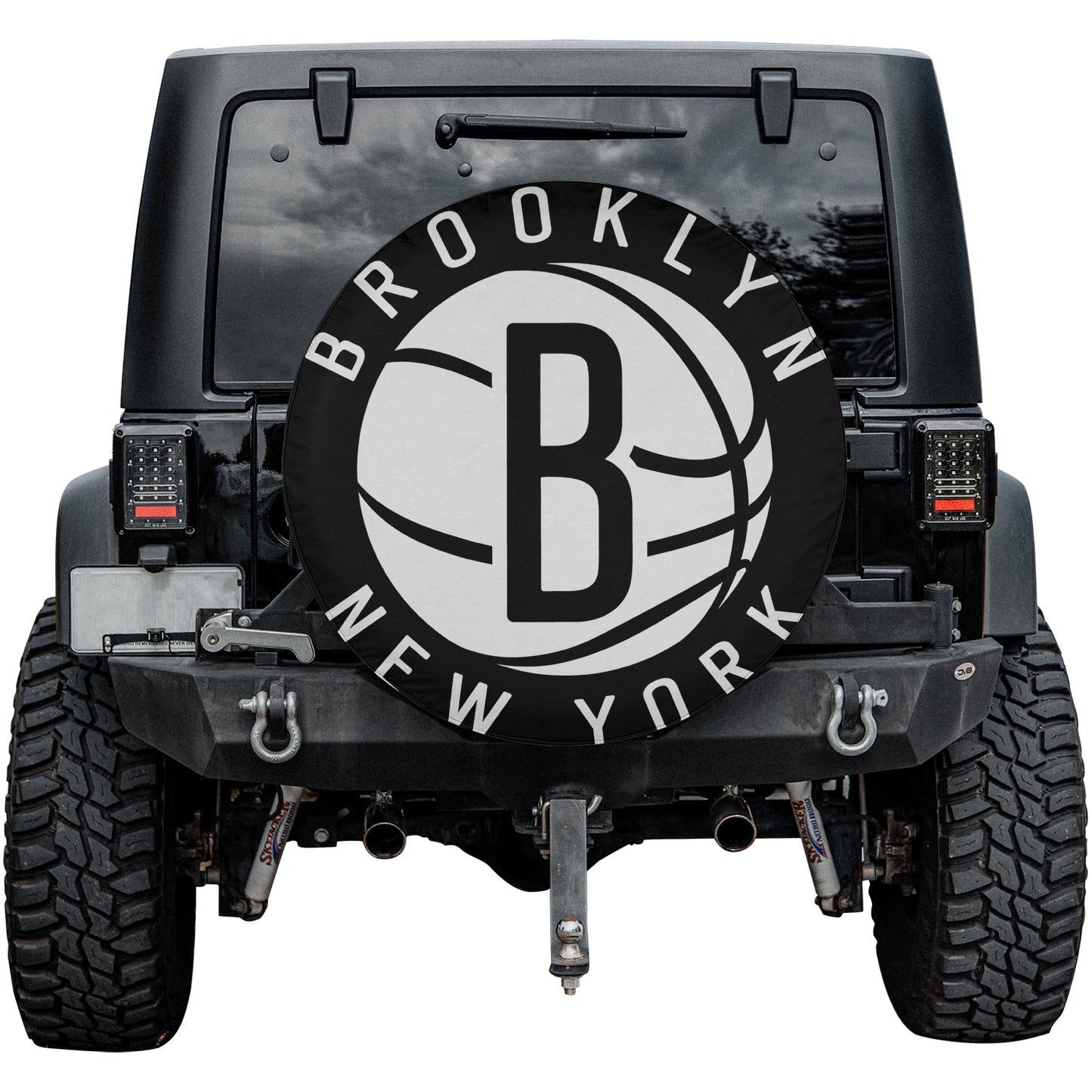 Brooklyn Nets Spare Tire Cover – Premium Waterproof UV-Resistant Protector