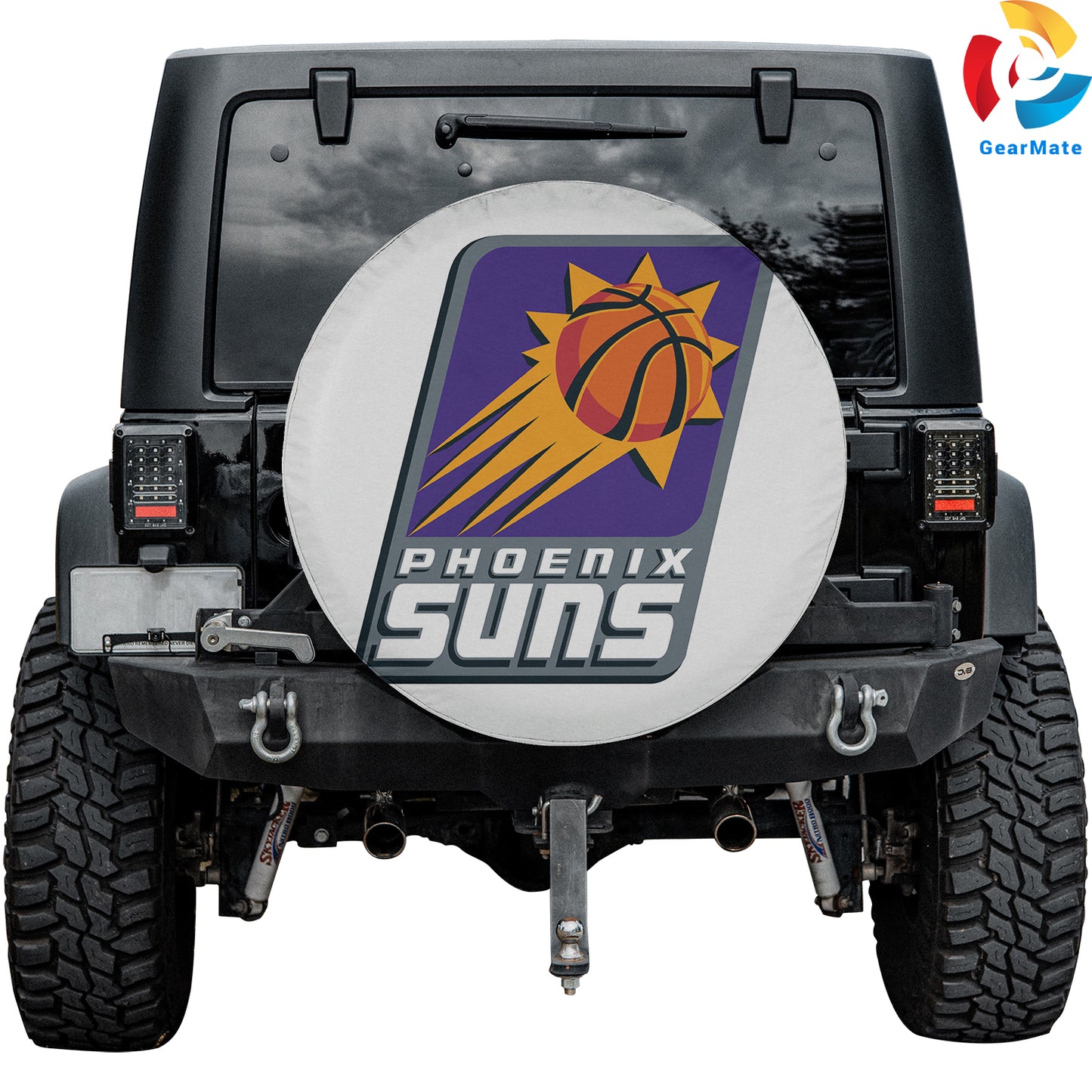 Phoenix Suns Gear Spare Tire Cover – Premium Waterproof UV-Resistant Protector