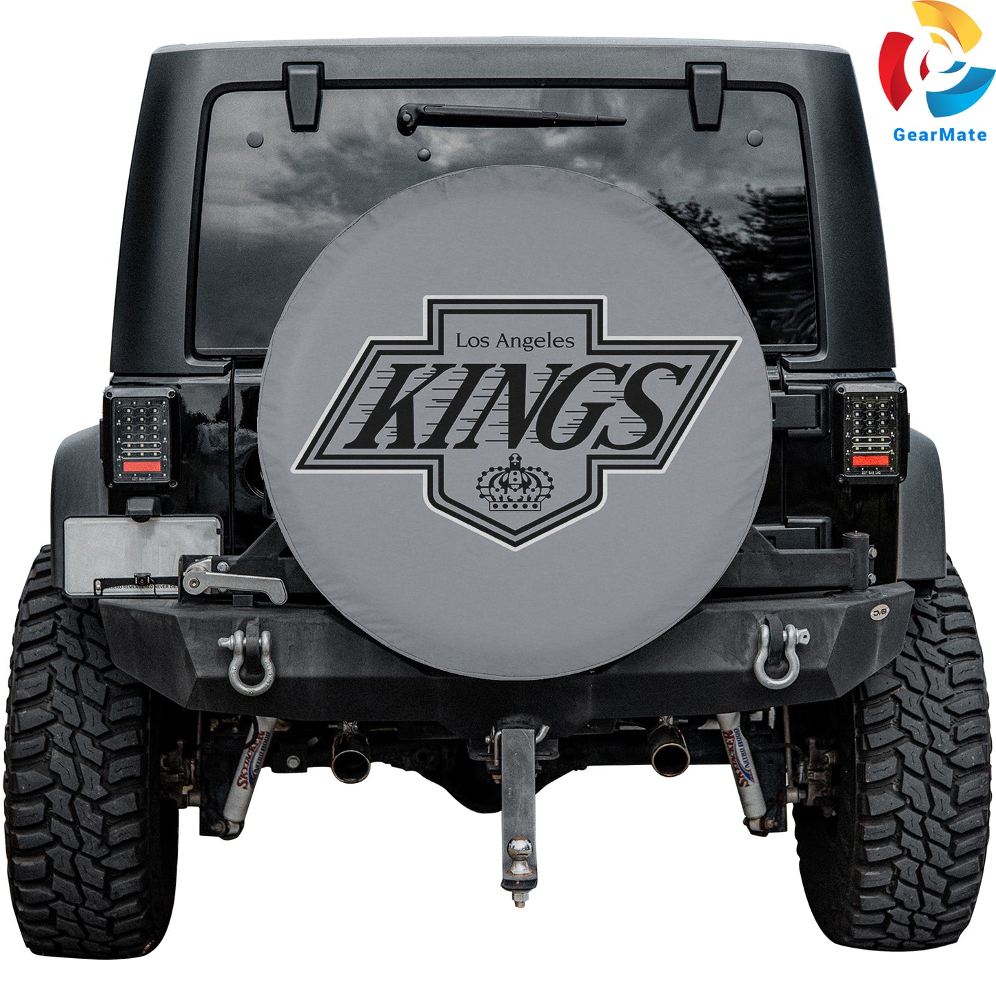 Los Angeles Kings Hockey Season Spare Tire Cover – Premium Waterproof UV-Resistant Protector