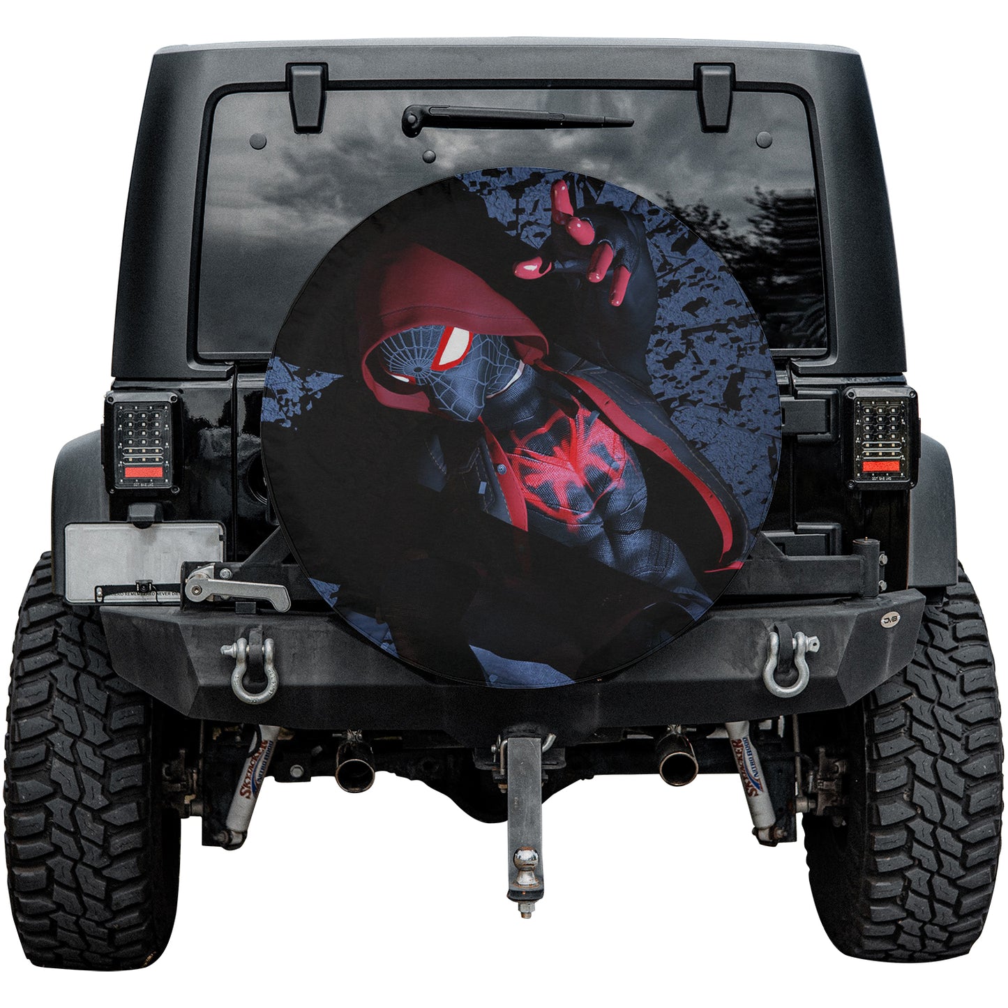 Miles Morales Be Greater Spare Tire Cover – Premium Waterproof UV Resistant Protector