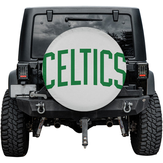 Boston Celtics Merchandise Spare Tire Cover – Premium Waterproof UV-Resistant Protector