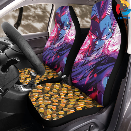 Dragon Balls Gohan Go Super Car Seat Covers – High Quality Graphic and Polar Fleece Protector Set