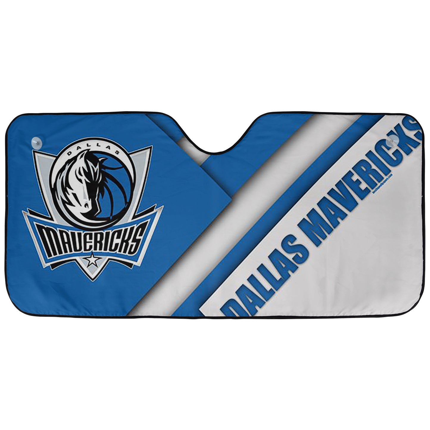 Dallas Maverick Basketball NBA Team Reflective Car Sunshade – Premium Heat & UV Protection, Universal Fit