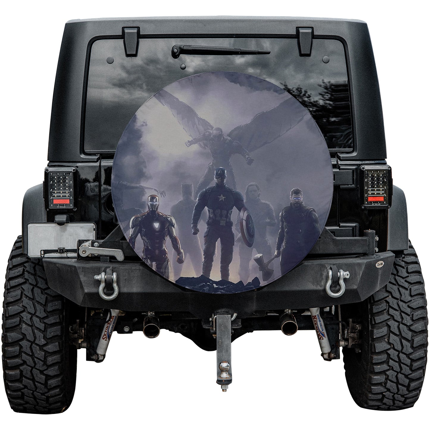 Marvel Assemble Spare Tire Cover – Premium Waterproof UV Resistant Protector