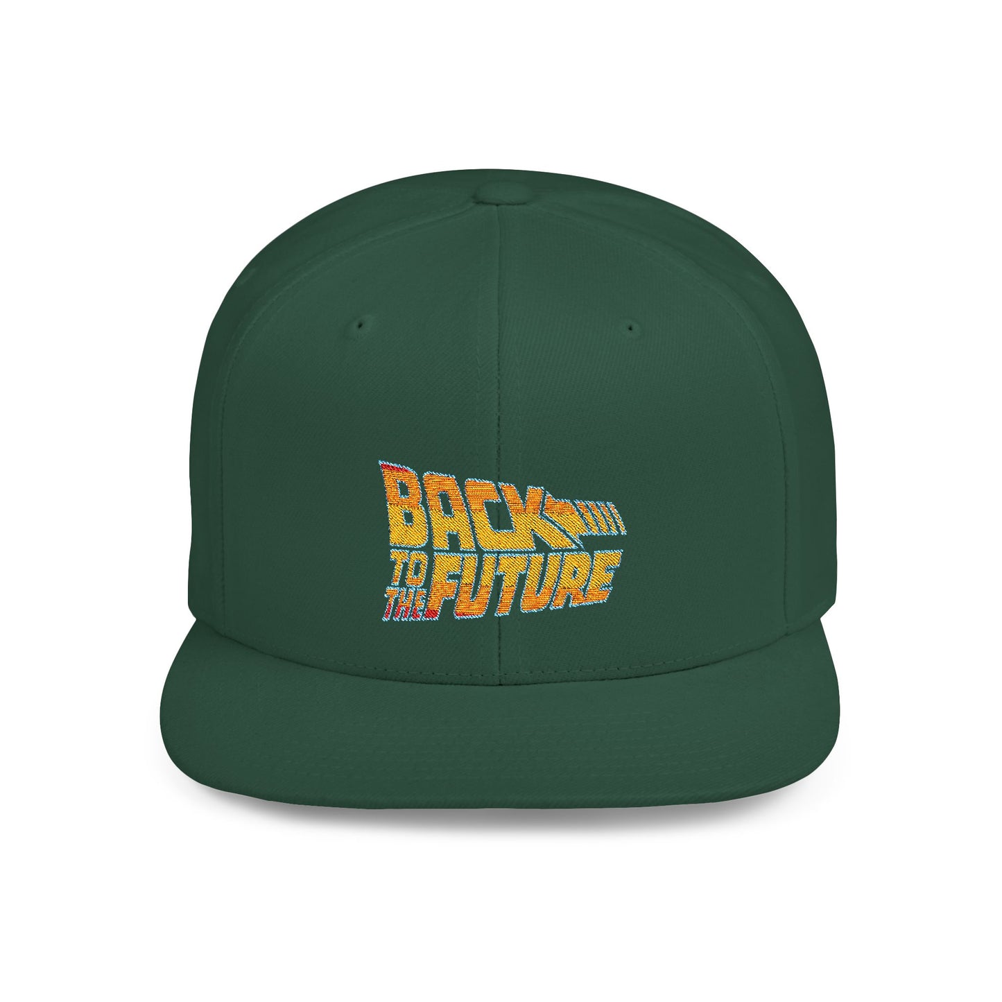 Back To The Future Flat Bill Snapback – Lightweight, Custom Fit, Premium Quality