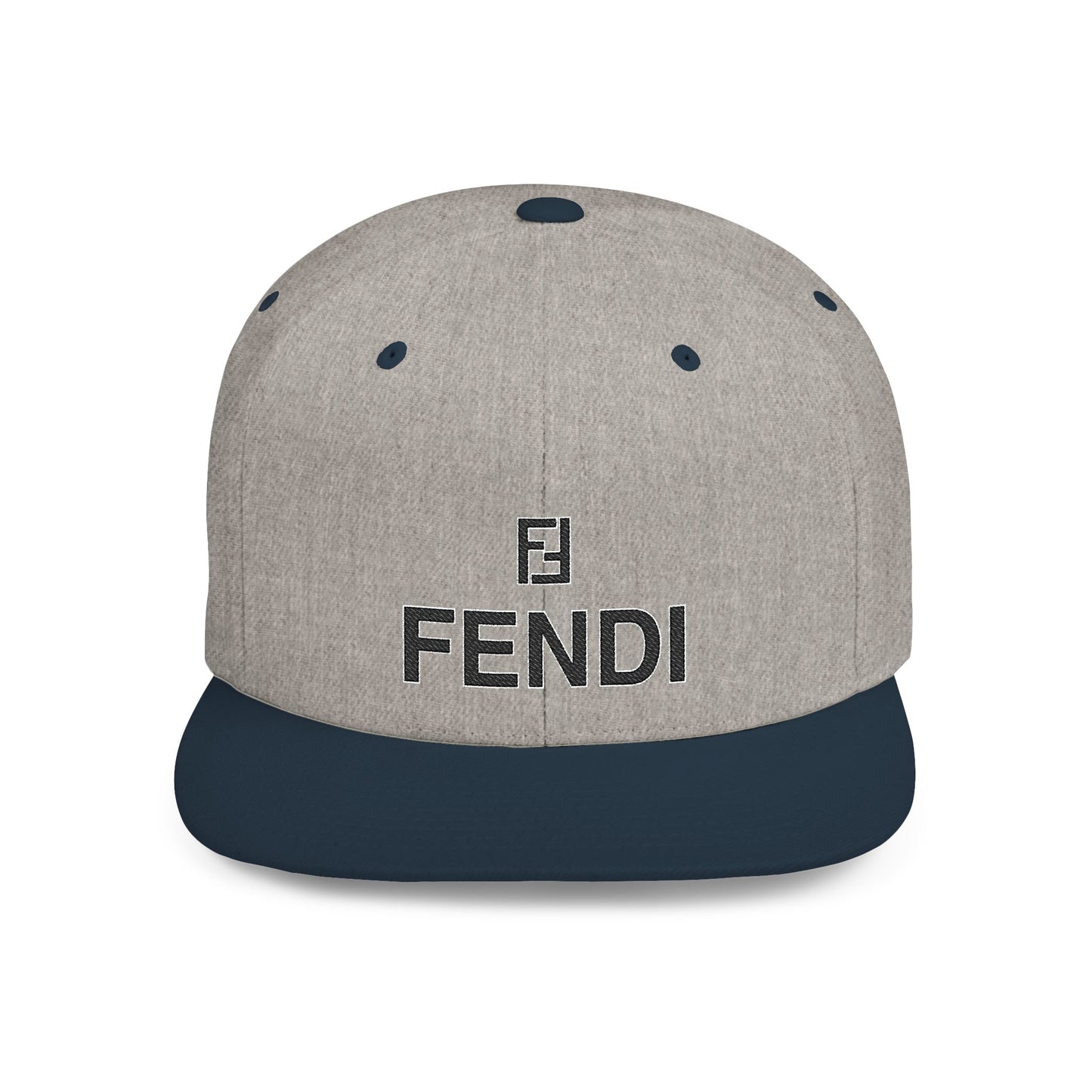 Fendi Flat Bill Snapback – Lightweight, Custom Fit, Premium Quality