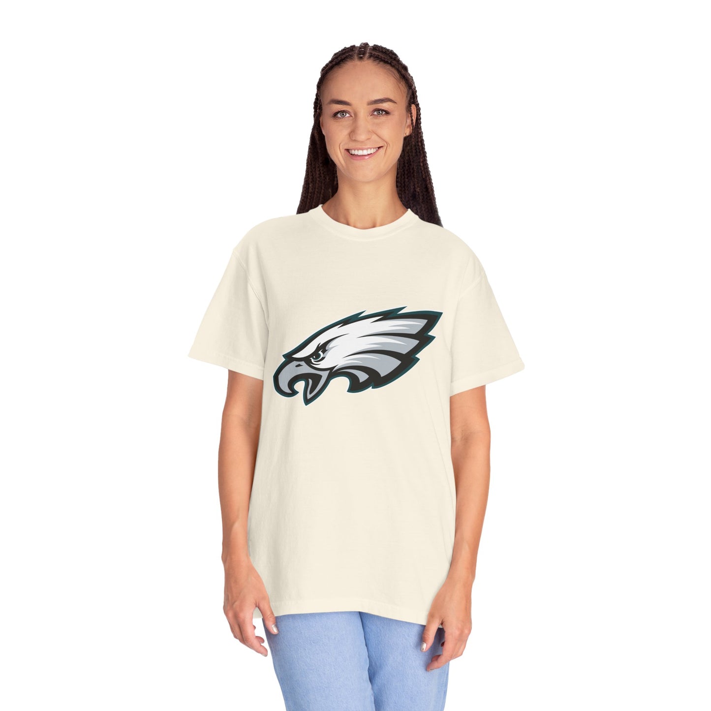 Philadelphia Eagles Pride Garment-Dyed T-Shirt – Premium Cotton Tee for Customization