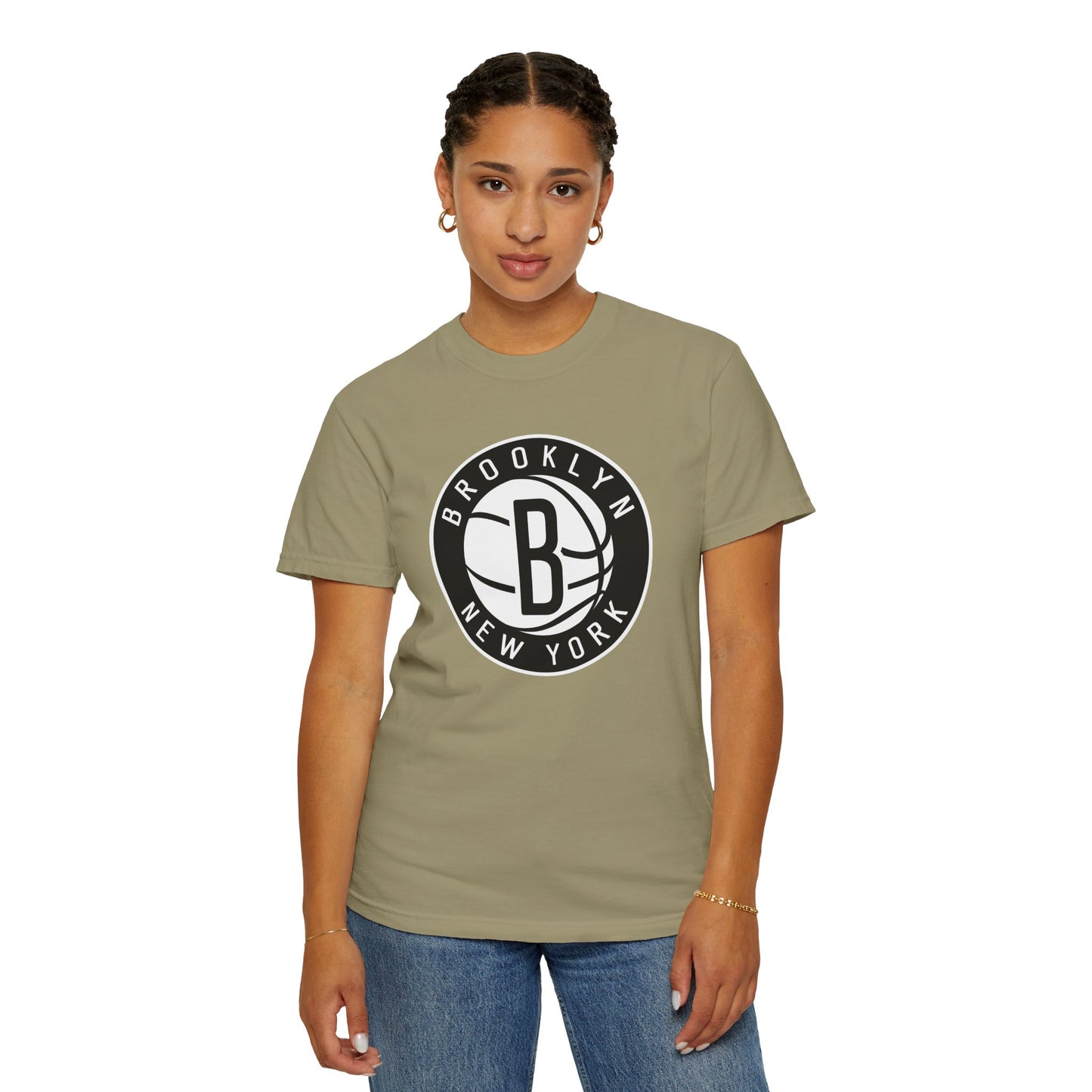 Brooklyn Nets Game Day Gear Garment-Dyed T-Shirt – Premium Cotton Tee for Customization