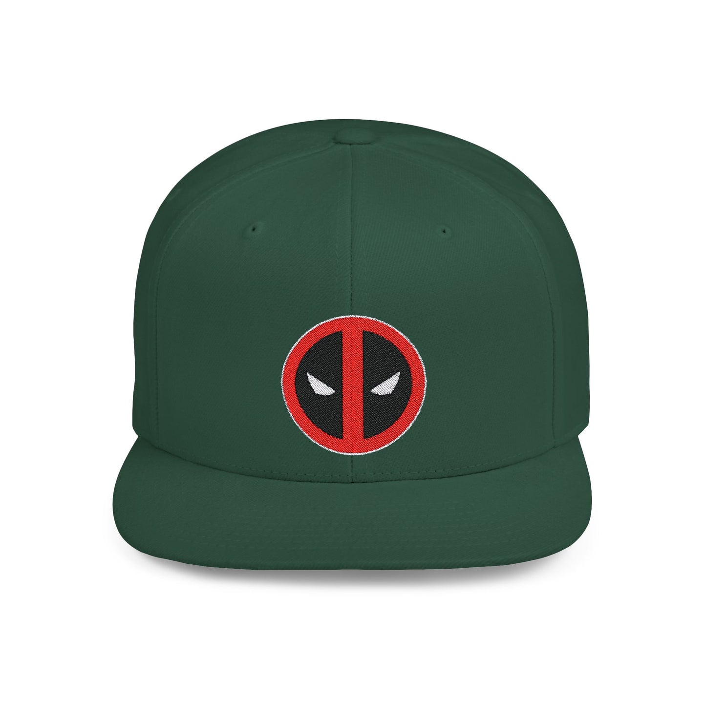 Deadpool Logo Flat Bill Snapback – Lightweight, Custom Fit, Premium Quality