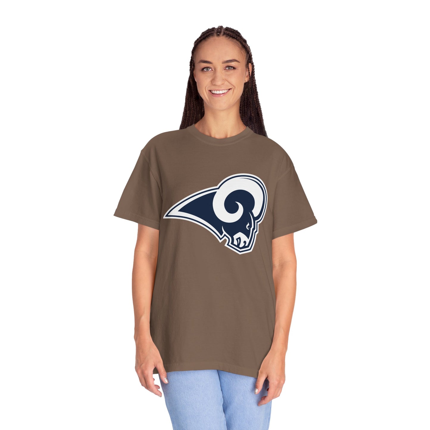 Los Angeles Rams Fan Gifts Garment-Dyed T-Shirt – Premium Cotton Tee for Customization