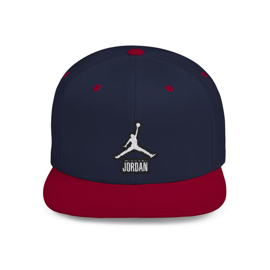 Michael Jordan Flat Bill Snapback – Lightweight, Custom Fit, Premium Quality