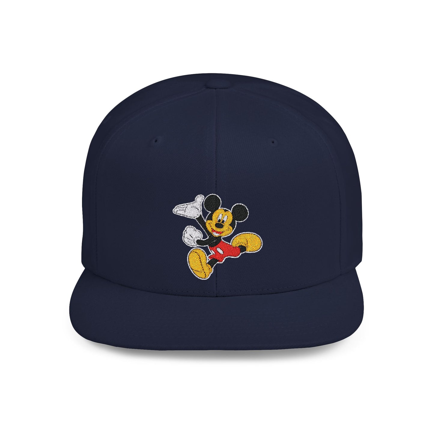 Mickey Mouse Love Flat Bill Snapback – Lightweight, Custom Fit, Premium Quality