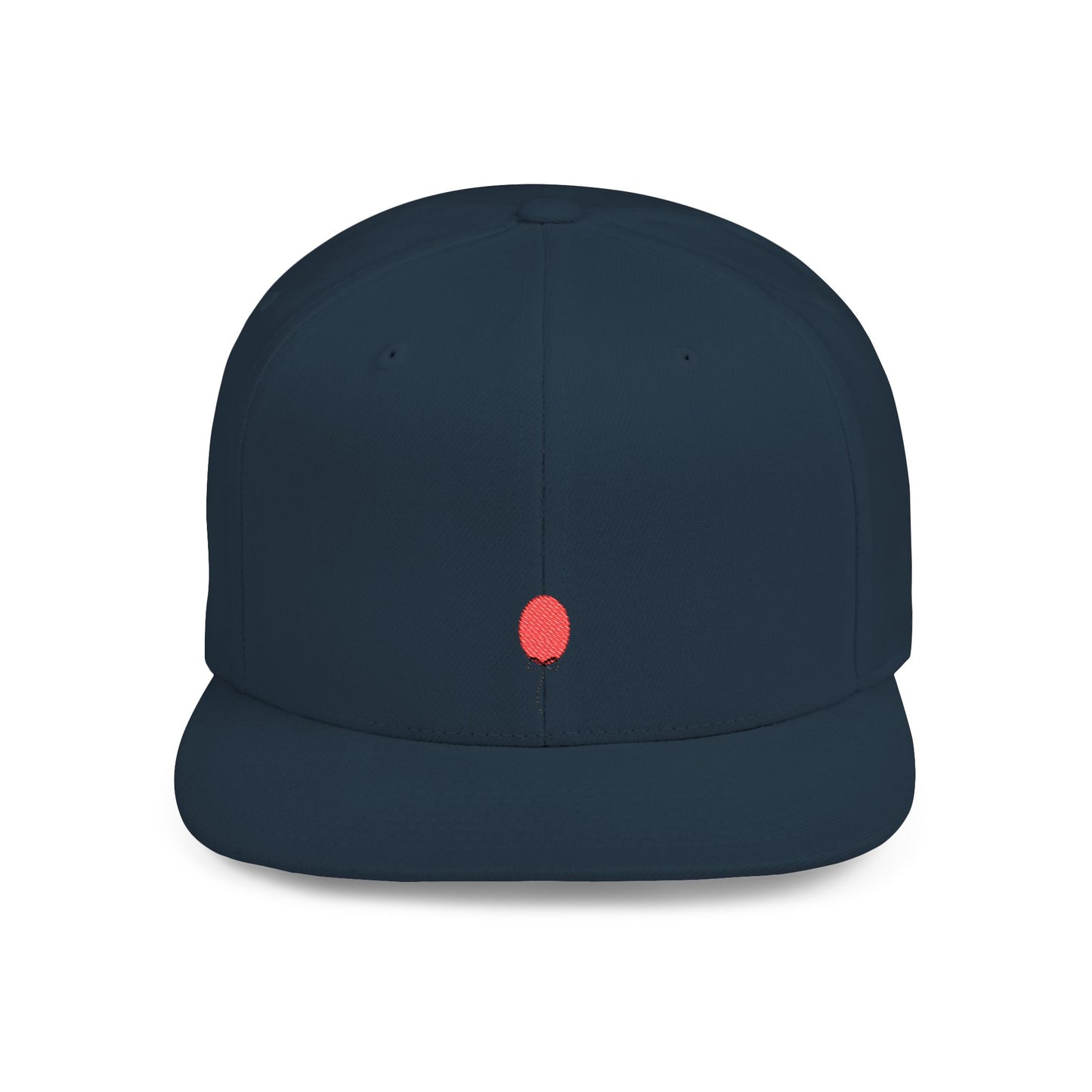 Red Balloon Flat Bill Snapback – Lightweight, Custom Fit, Premium Quality