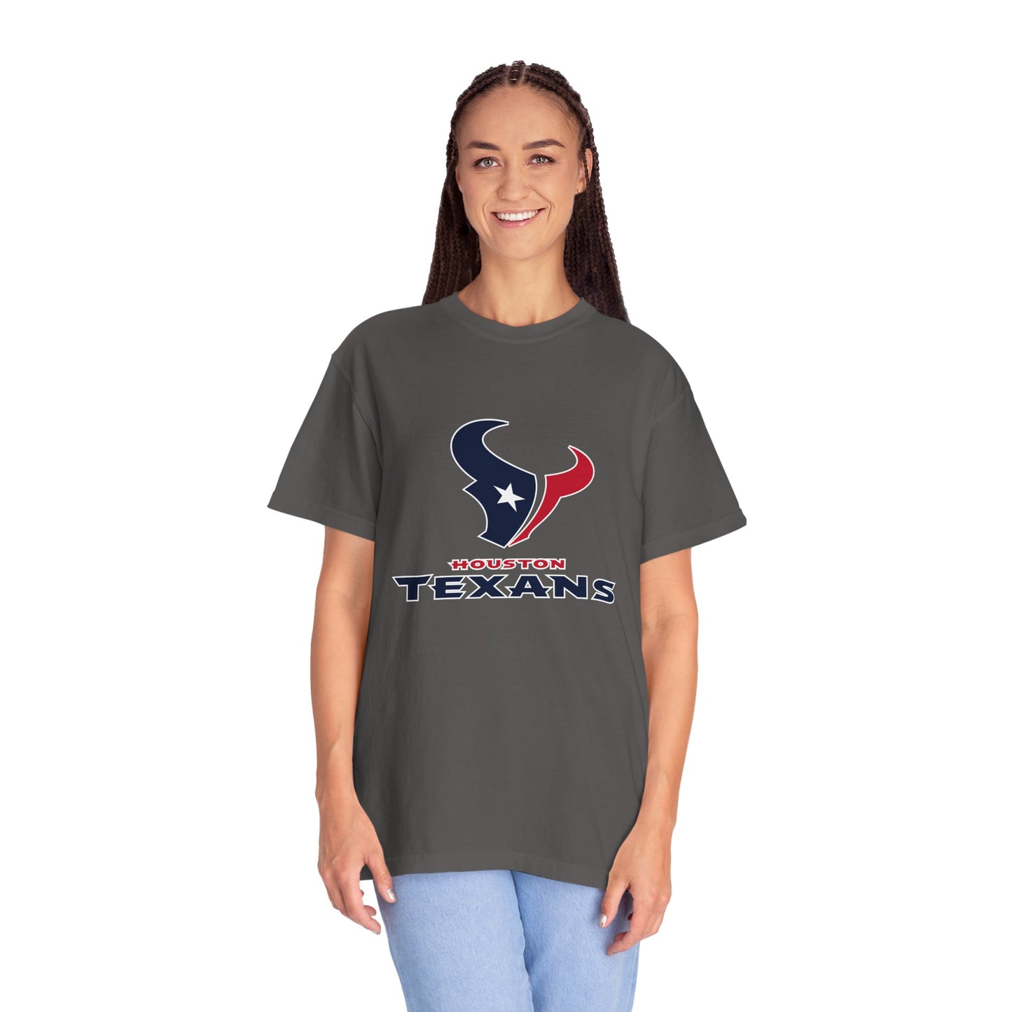 Houston Texans Fan Gifts Garment-Dyed T-Shirt – Premium Cotton Tee for Customization