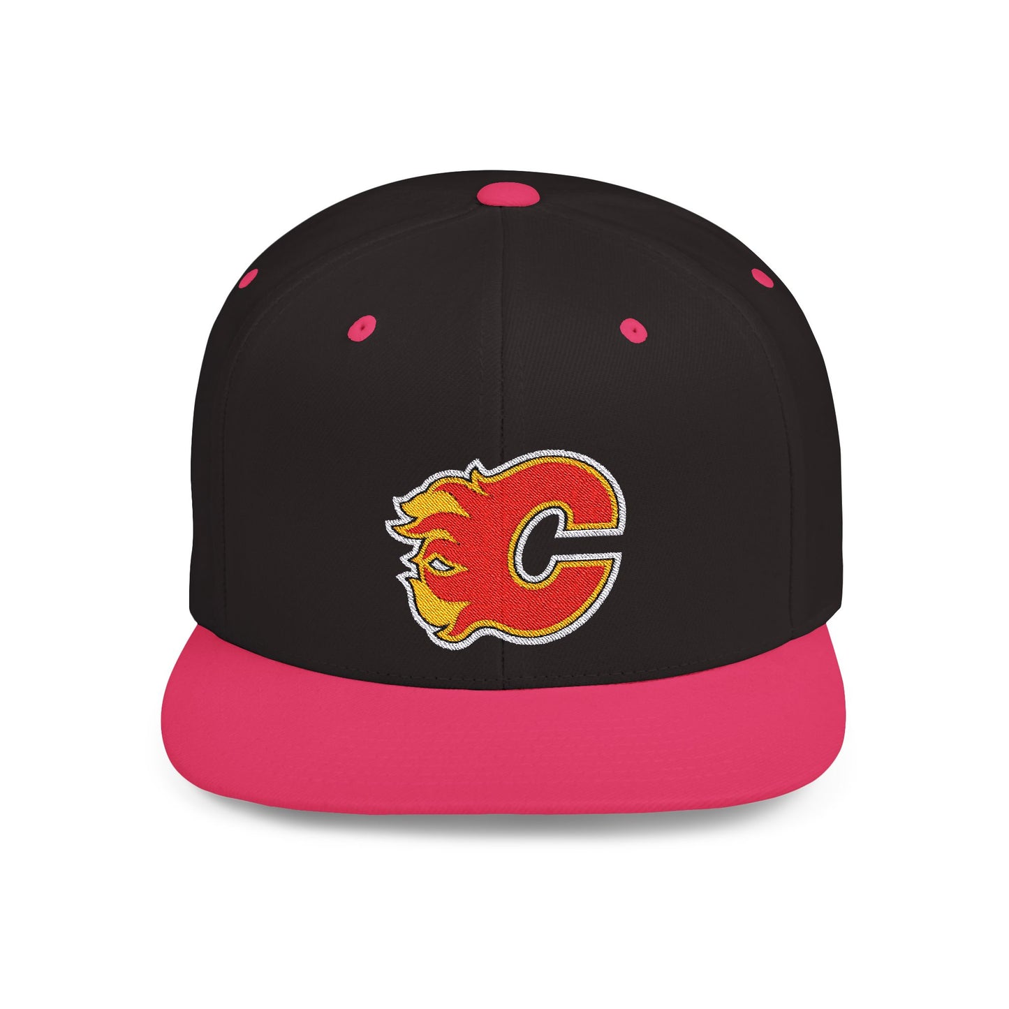 Calgary Flames Flat Bill Snapback – Lightweight, Custom Fit, Premium Quality