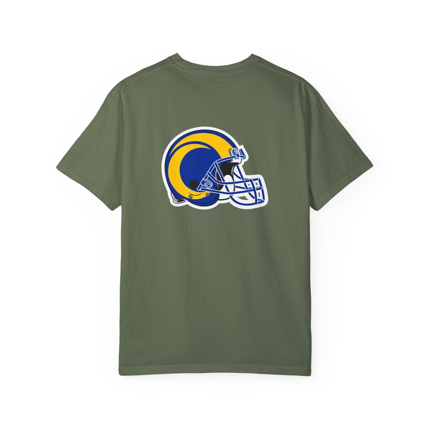 Los Angeles Rams Gear Garment-Dyed T-Shirt – Premium Cotton Tee for Customization