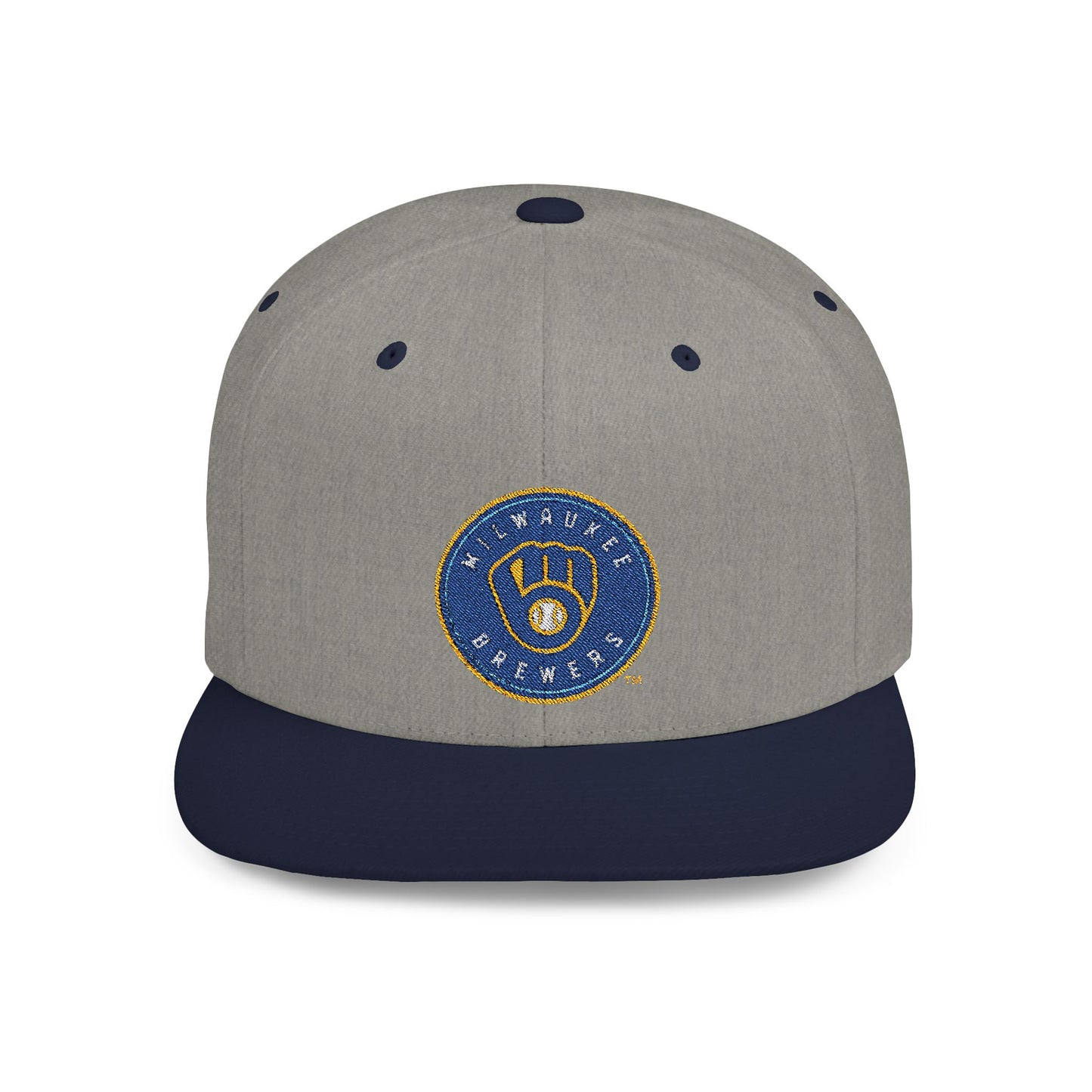 Milwaukee Brewers Brew Crew Pride Flat Bill Snapback – Lightweight, Custom Fit, Premium Quality