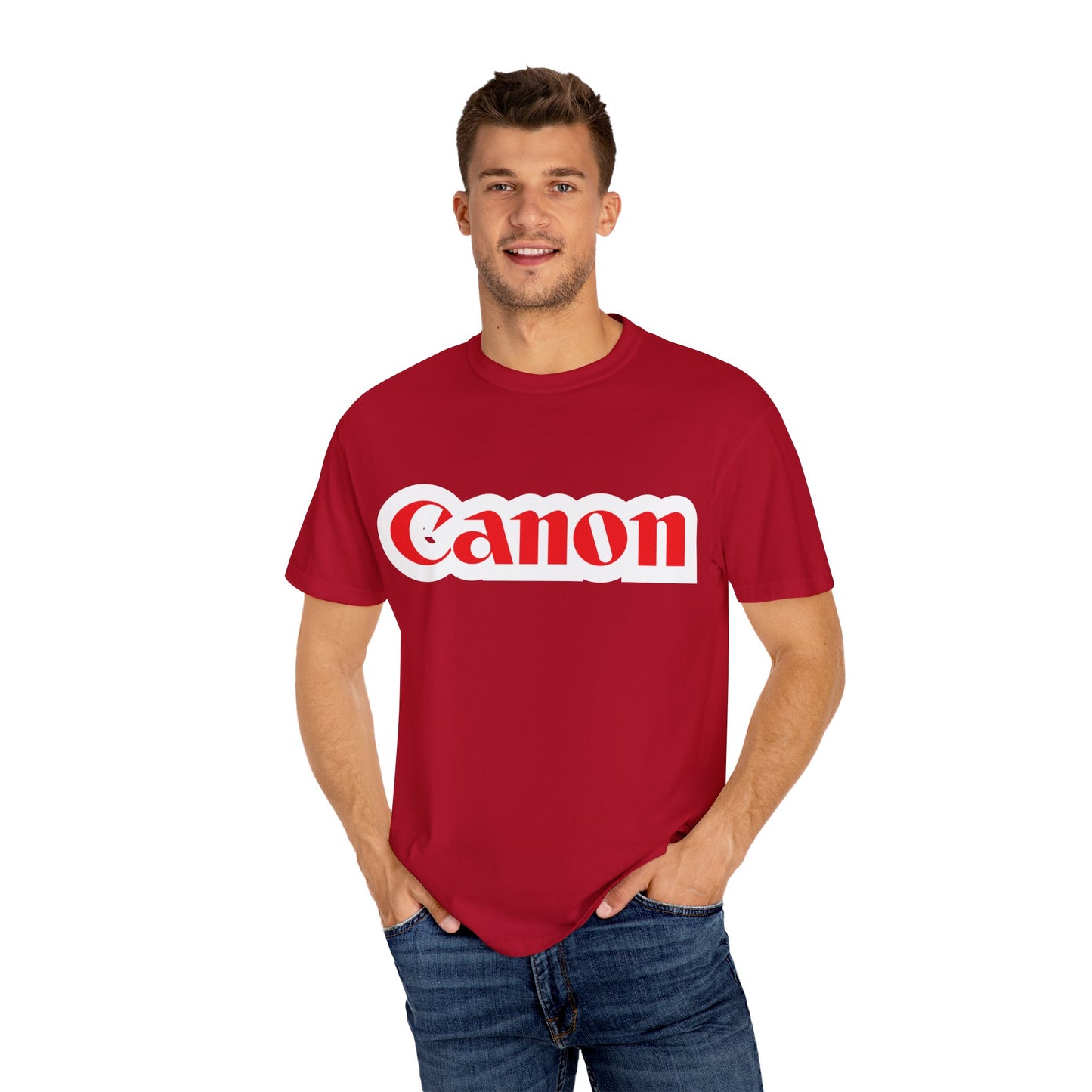 Canon Garment-Dyed T-Shirt – Premium Cotton Tee for Customization