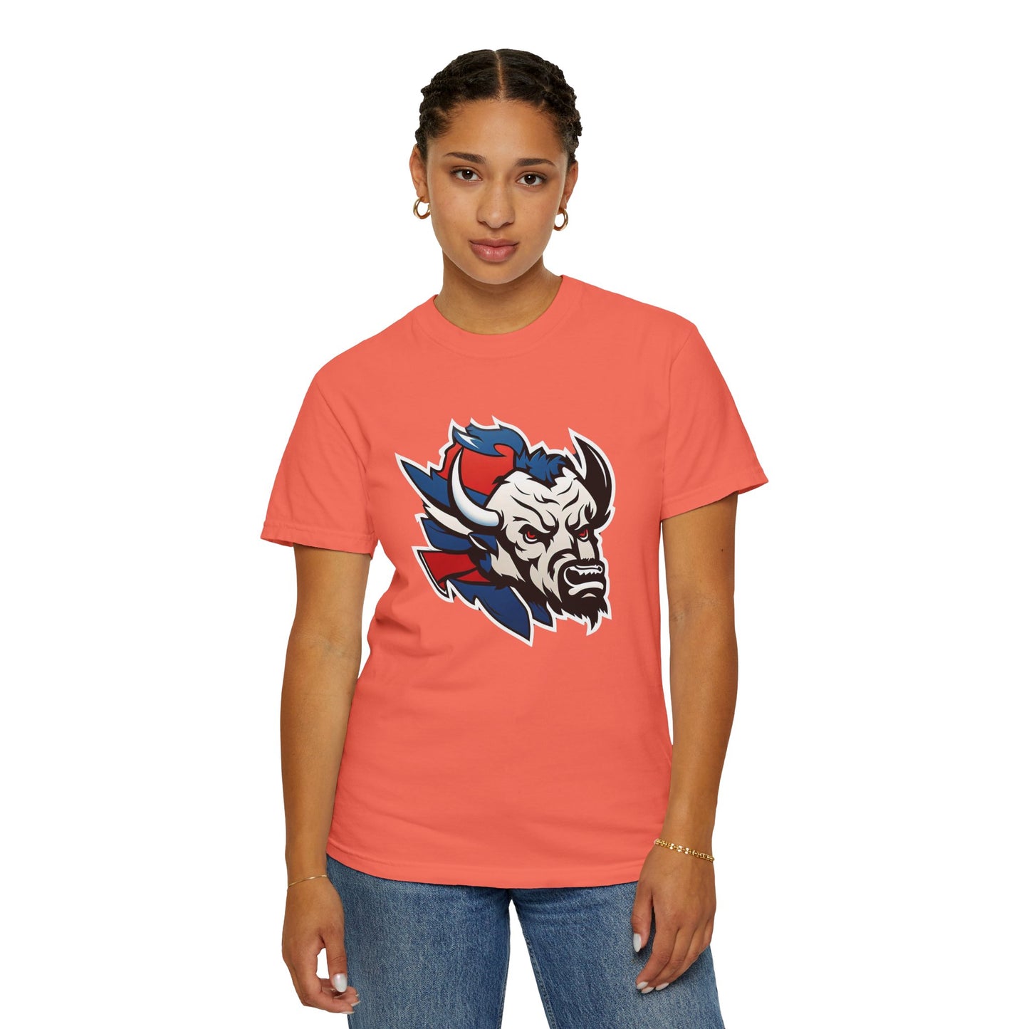 Buffalo Bills Football Family Garment-Dyed T-Shirt – Premium Cotton Tee for Customization