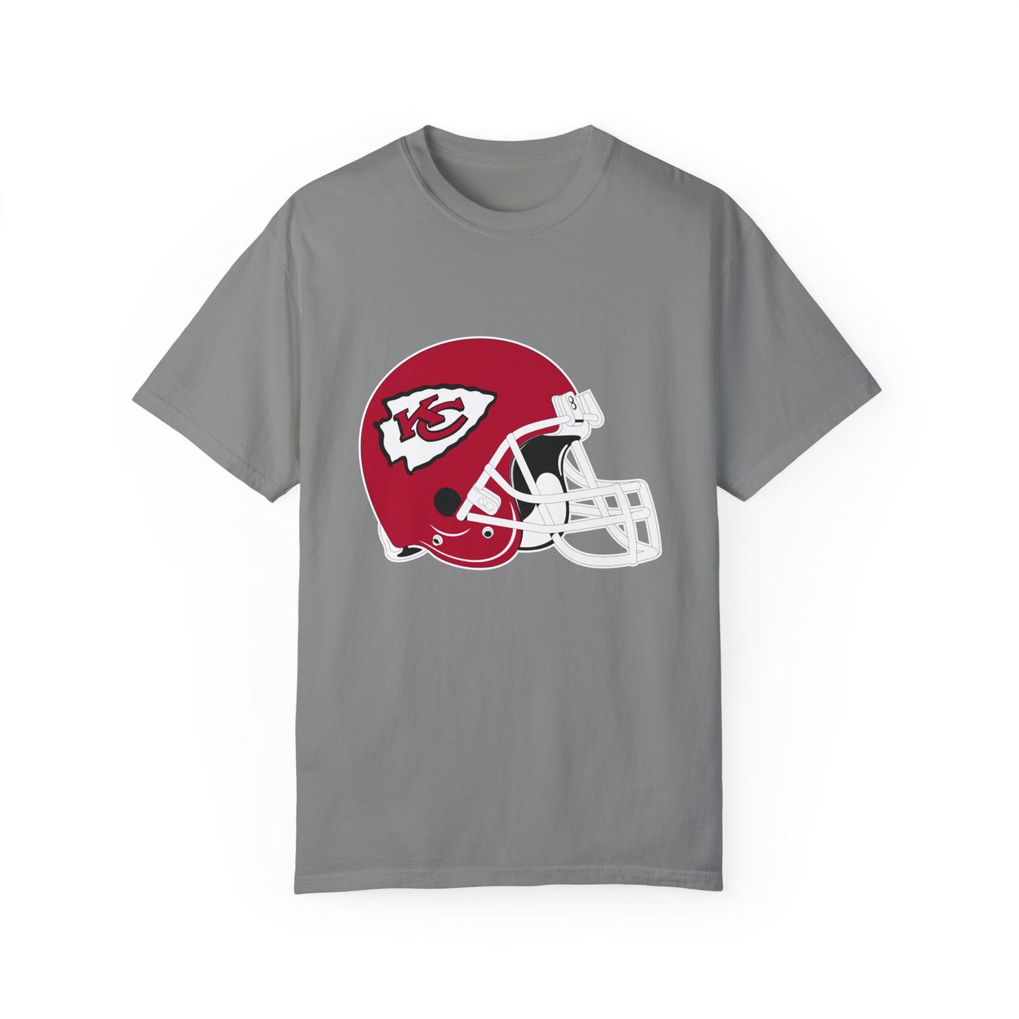 Kansas City Chiefs Football Fans Garment-Dyed T-Shirt – Premium Cotton Tee for Customization