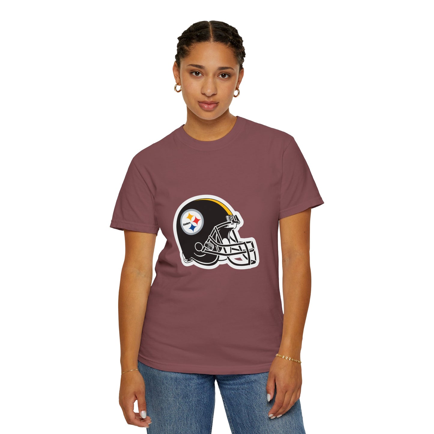 Pittsburgh Steelers Fan Gifts Garment-Dyed T-Shirt – Premium Cotton Tee for Customization