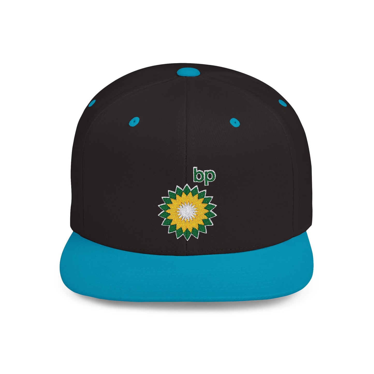 BP Oil Flat Bill Snapback – Lightweight, Custom Fit, Premium Quality