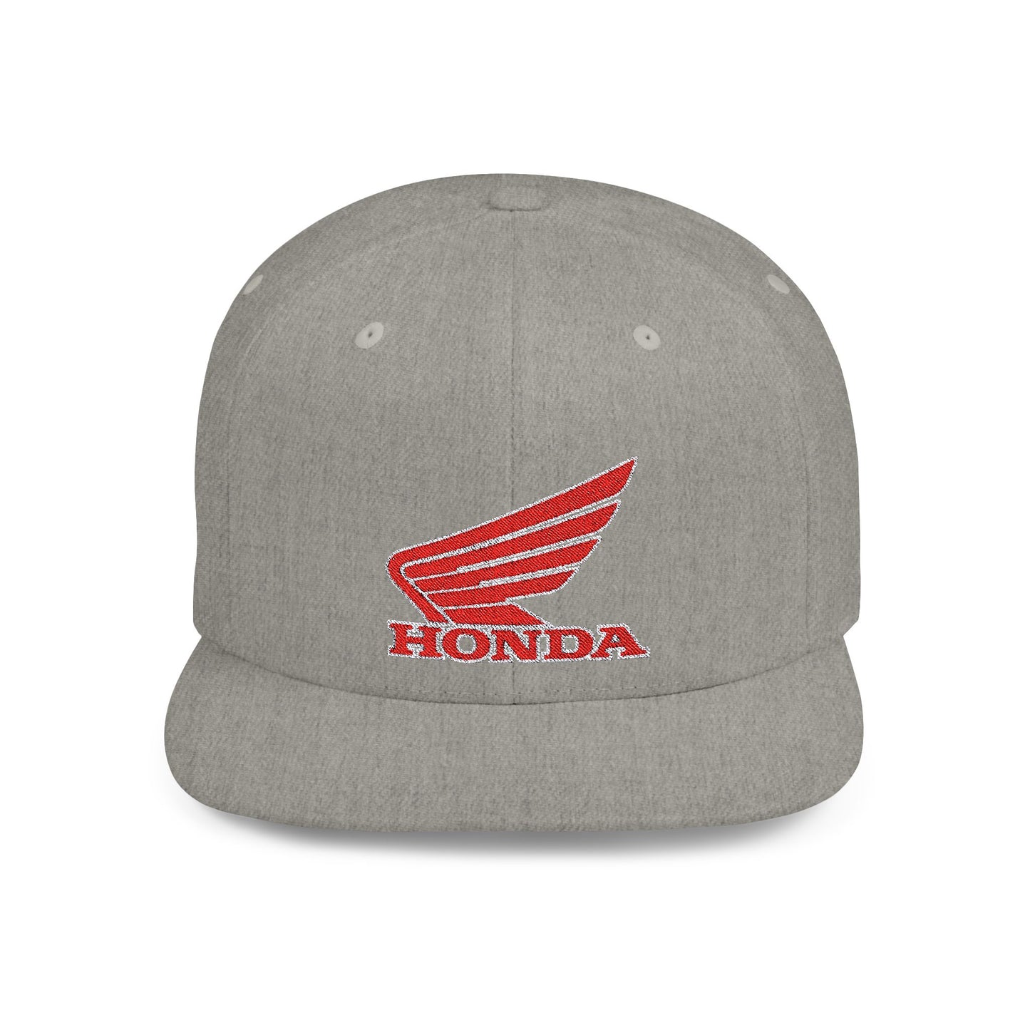 Honda Flat Bill Snapback – Lightweight, Custom Fit, Premium Quality