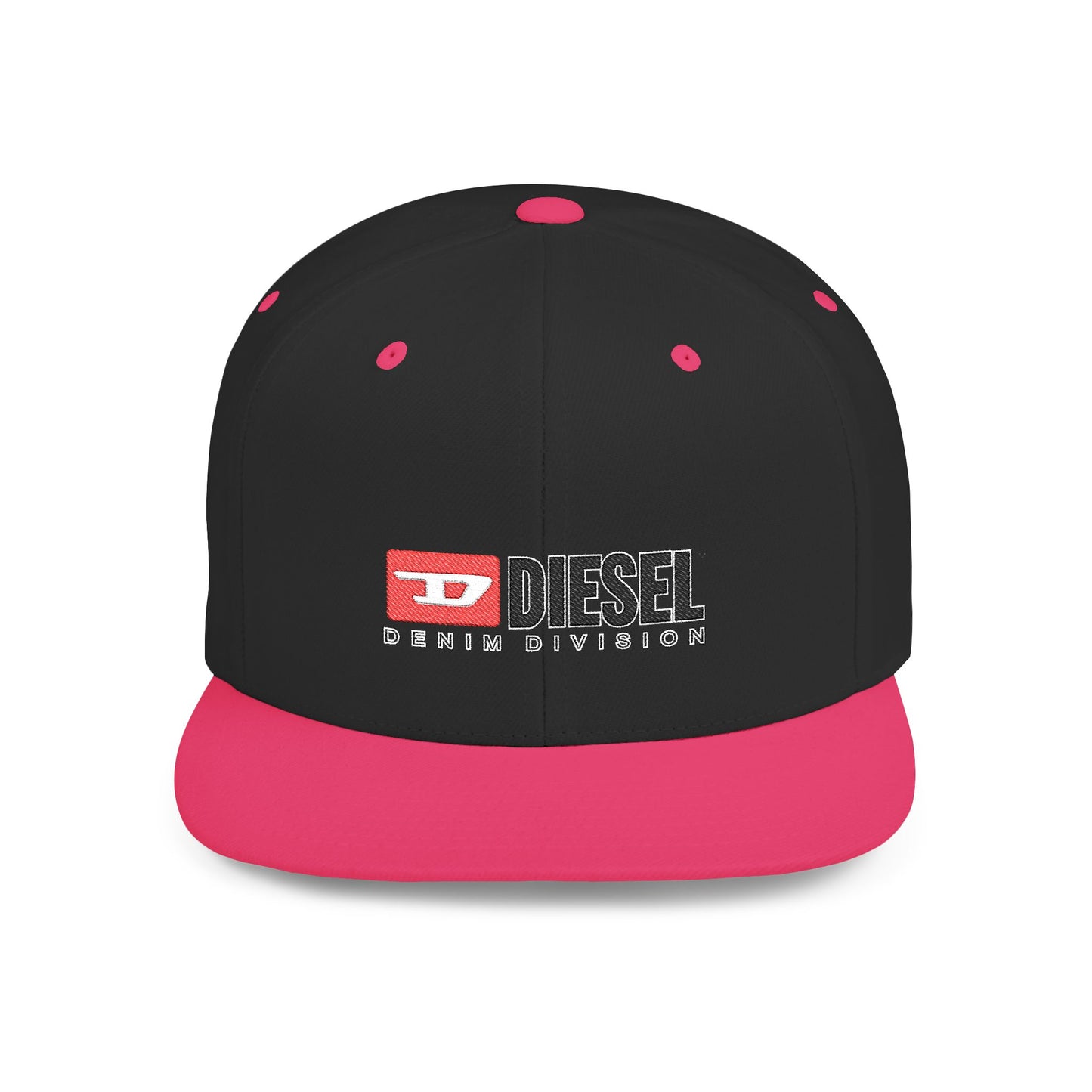 Diesel Flat Bill Snapback – Lightweight, Custom Fit, Premium Quality
