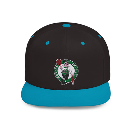 Boston Celtics Flat Bill Snapback – Lightweight, Custom Fit, Premium Quality