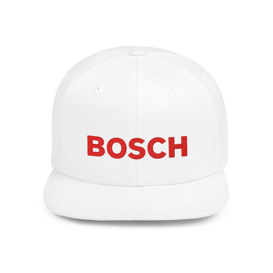 Bosch Flat Bill Snapback – Lightweight, Custom Fit, Premium Quality