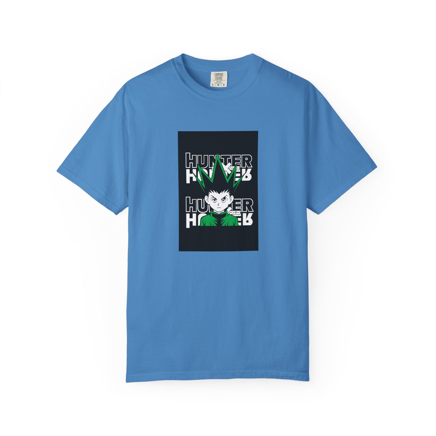 Hunter x Hunter Amoled Garment-Dyed T-Shirt – Premium Cotton Tee for Customization