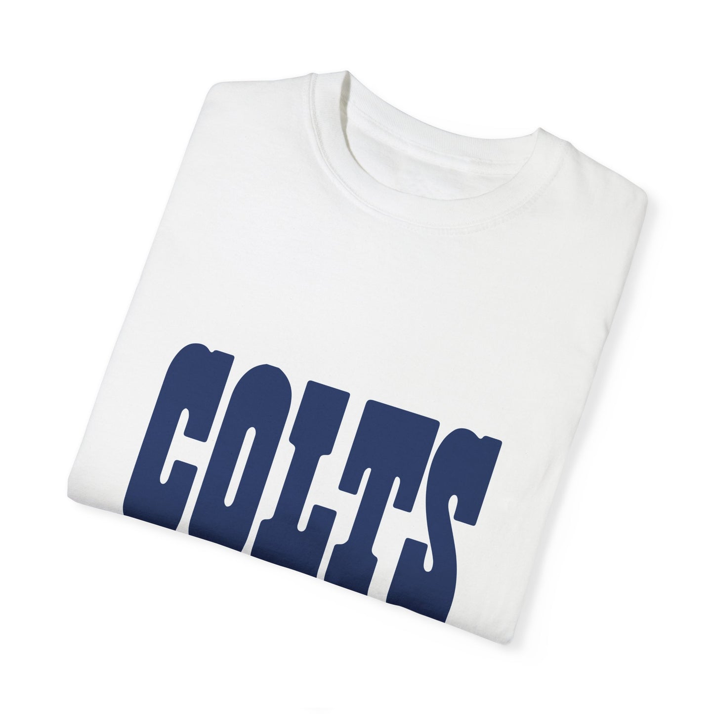 Indianapolis Colts Apparel Garment-Dyed T-Shirt – Premium Cotton Tee for Customization