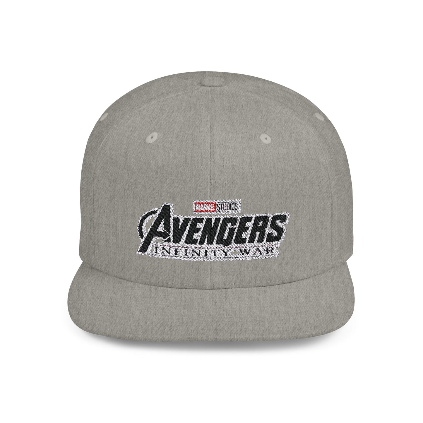 Avengers Infinity War Flat Bill Snapback – Lightweight, Custom Fit, Premium Quality