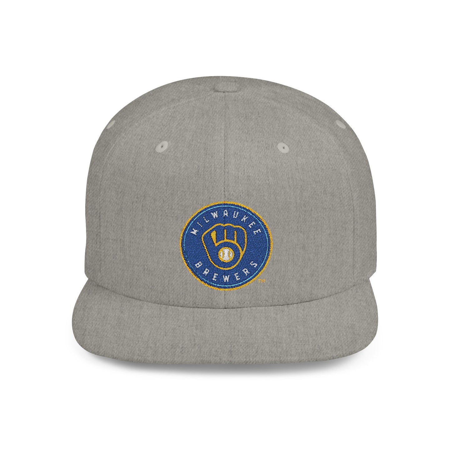 Milwaukee Brewers Brew Crew Pride Flat Bill Snapback – Lightweight, Custom Fit, Premium Quality