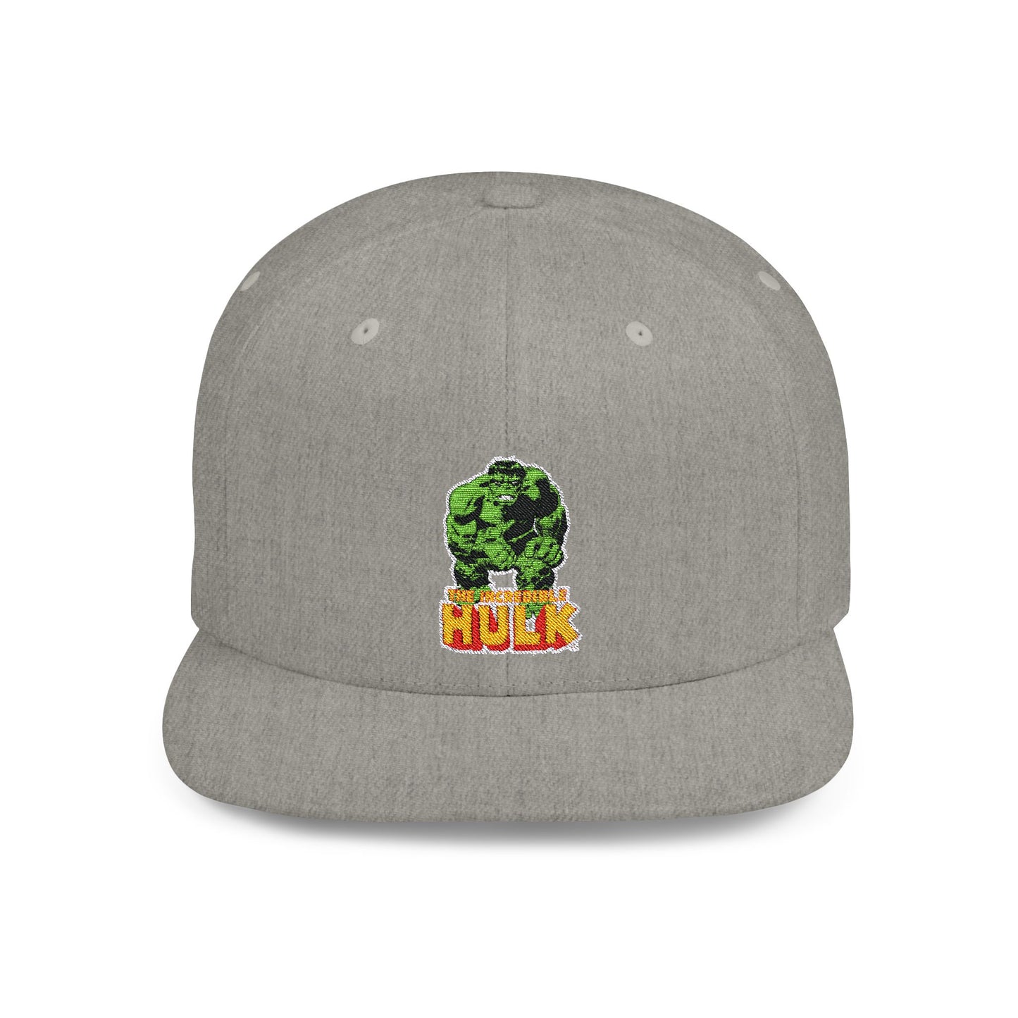 The Incredible Hulk Flat Bill Snapback – Lightweight, Custom Fit, Premium Quality