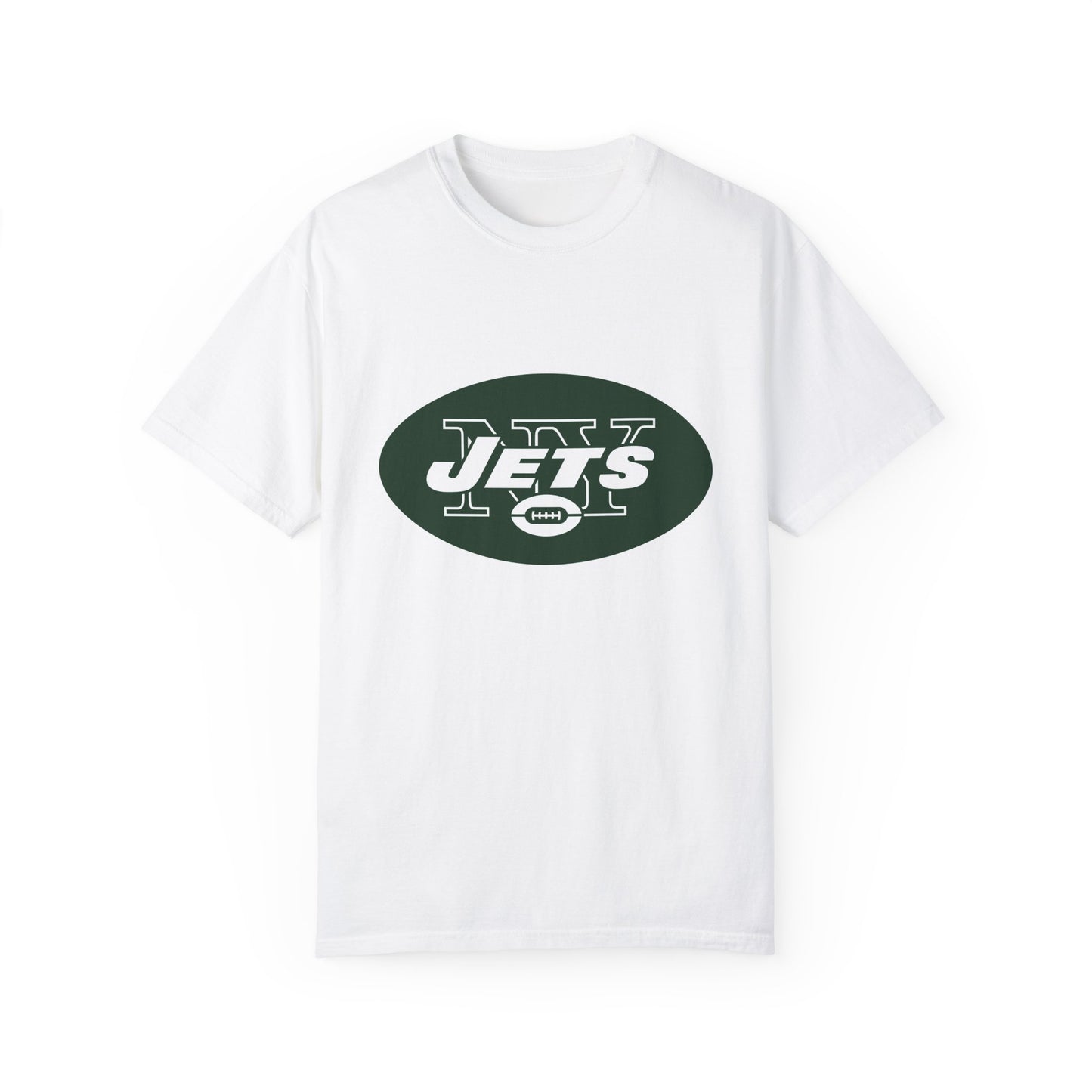 New York Jets Football Products Garment-Dyed T-Shirt – Premium Cotton Tee for Customization